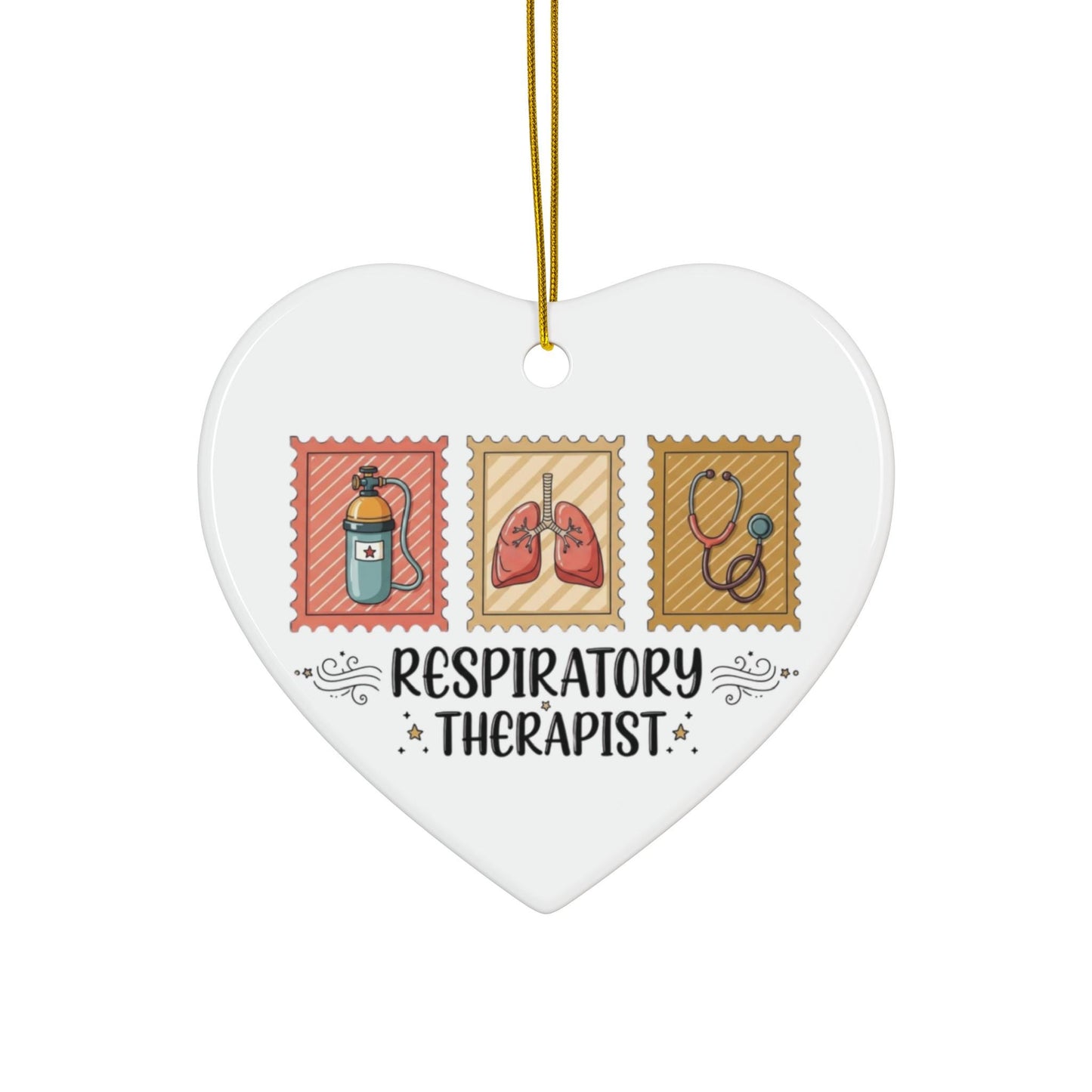 Respiratory Therapist Ornament: Personalized Healthcare Gift