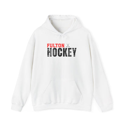 FULTON Hockey Unisex Hoodie | Comfortable Sports Sweatshirt | Gift for Hockey Fans, Team Spirit, Casual Wear