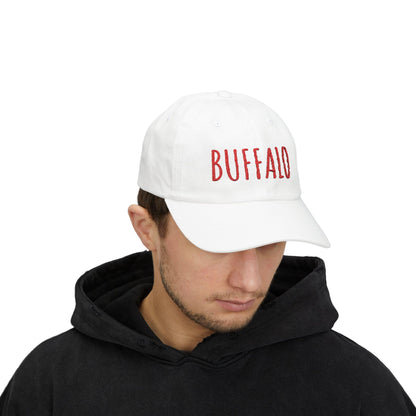 Buffalo Dad Cap: Classic Cotton Twill Adjustable Hat