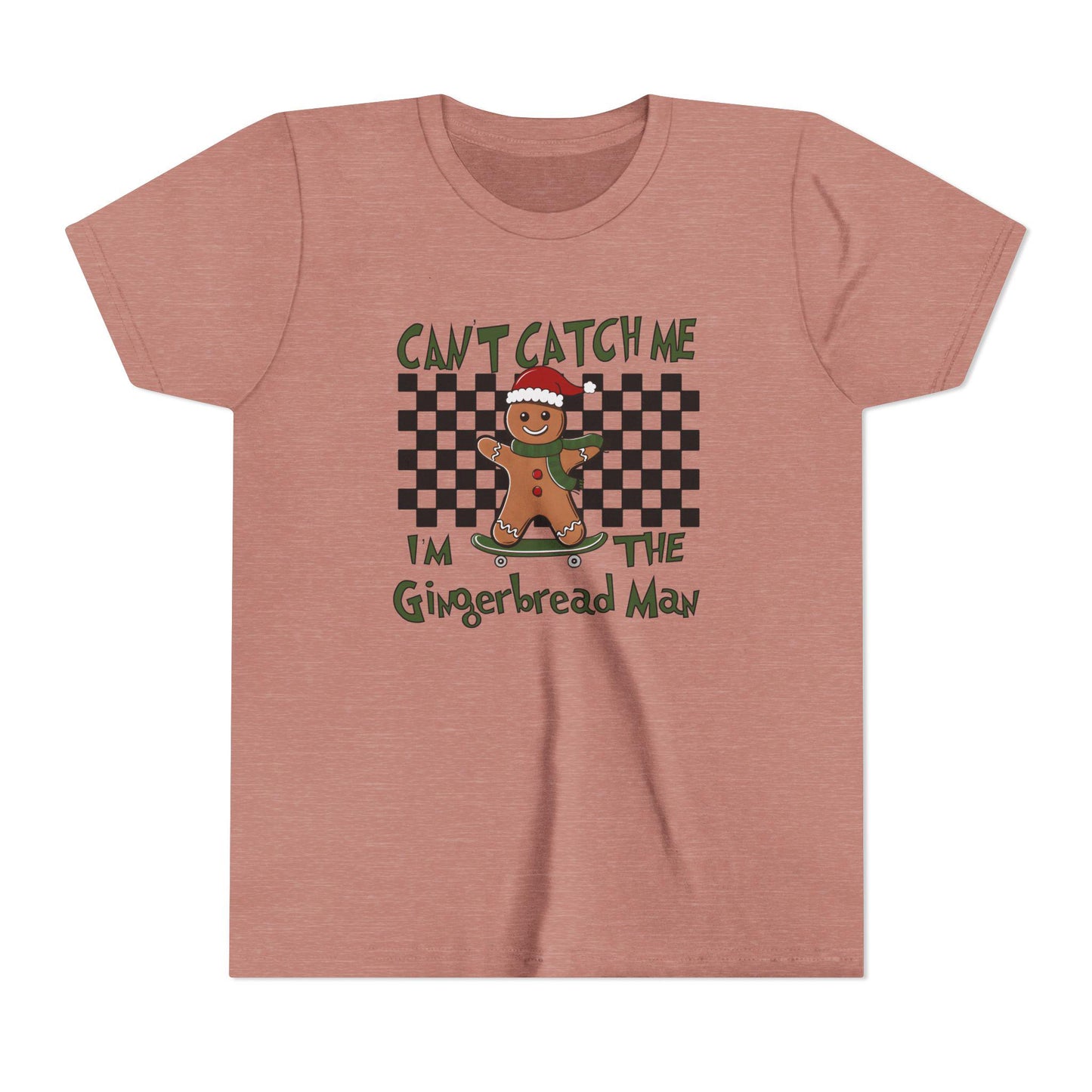 Youth Gingerbread Tee, Christmas T-Shirt, Holiday Gift for Kids, Fun Winter Apparel, Cute Gingerbread Man Design, Kid-Friendly [...]