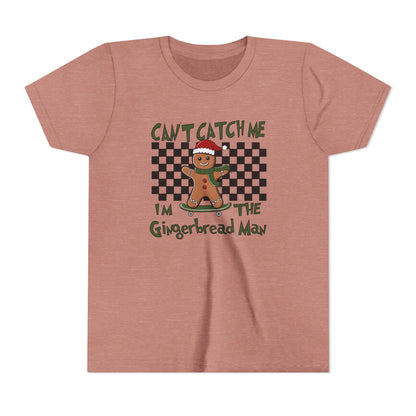 Youth Gingerbread Tee, Christmas T-Shirt, Holiday Gift for Kids, Fun Winter Apparel, Cute Gingerbread Man Design, Kid-Friendly [...]
