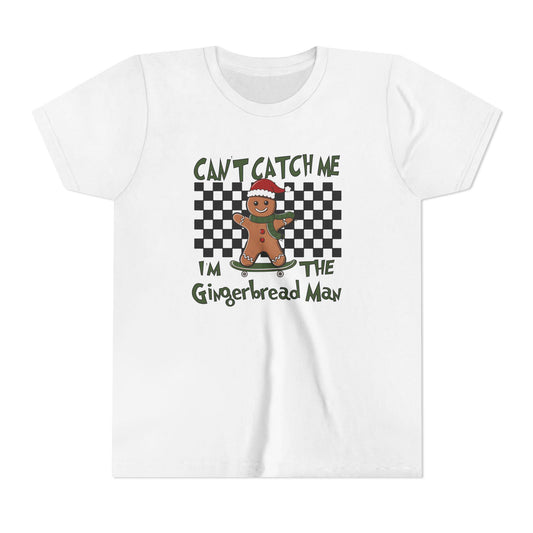 Youth Gingerbread Tee, Christmas T-Shirt, Holiday Gift for Kids, Fun Winter Apparel, Cute Gingerbread Man Design, Kid-Friendly [...]