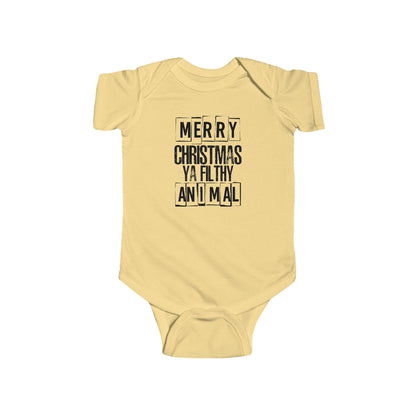 Merry Christmas Baby Bodysuit, infant Christmas Outfit, Holiday Gift, Cute Baby Clothes, Baby Shower, Funny Christmas Apparel