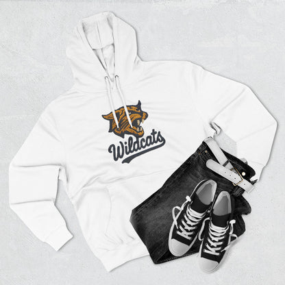 Wildcats Hoodie, Faux Yarn, Cozy Sports Apparel, Unisex Sweatshirt, Perfect for Game Days, Team Spirit Wear, Gift for Fans