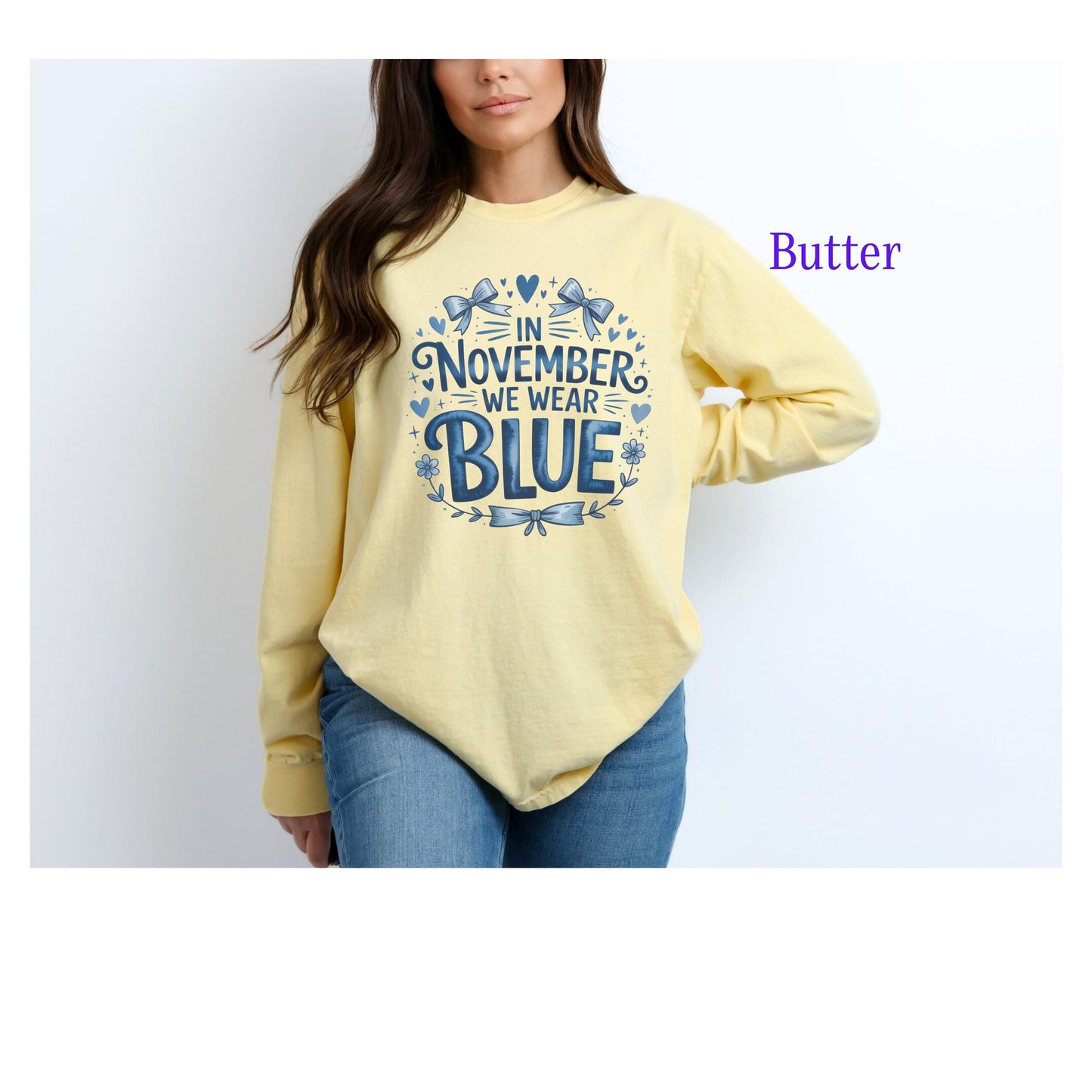 Diabetes Awareness Long Sleeve T-Shirt, Diabetes Support and Advocacy, Fundraiser Events, Gifts, Awareness Campaigns, Support, JD1, T1D