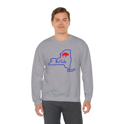 Buffalo NY Crewneck Sweatshirt, Cozy Gift for State Pride, Comfortable Unisex Apparel, Perfect for Fall and Winter, Great for [...]