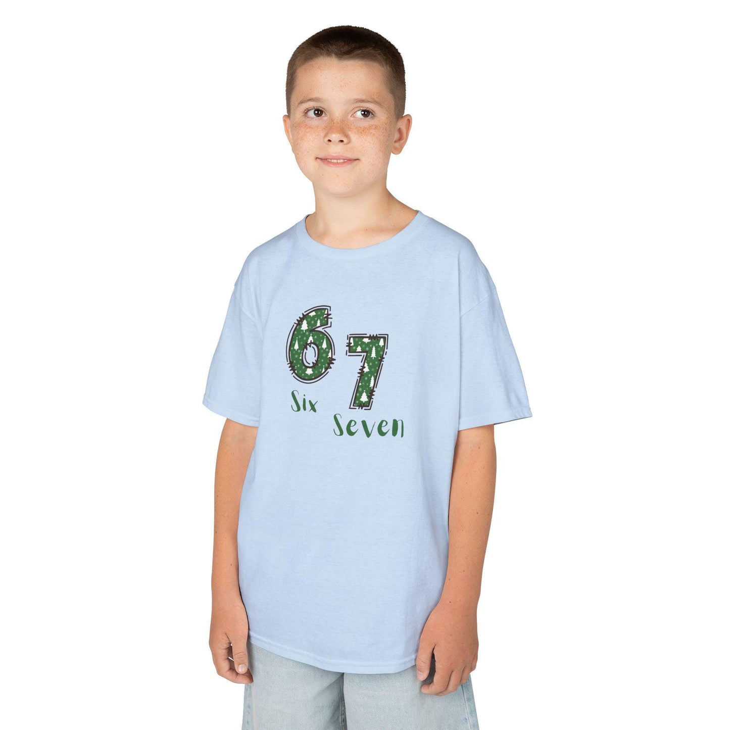 Six Seven  6 7     67 Tshirt, Christmas gift shirt for kids.