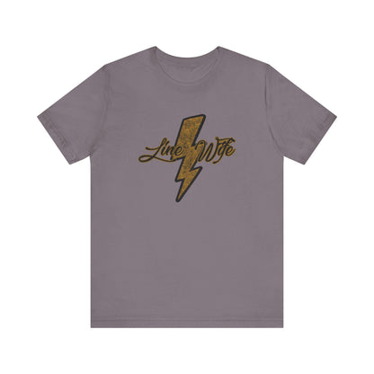 Lightning Wife Unisex Tee | Fun Couples Gift, Graphic Tee, Casual Wear, Unique Anniversary Present, Everyday Style