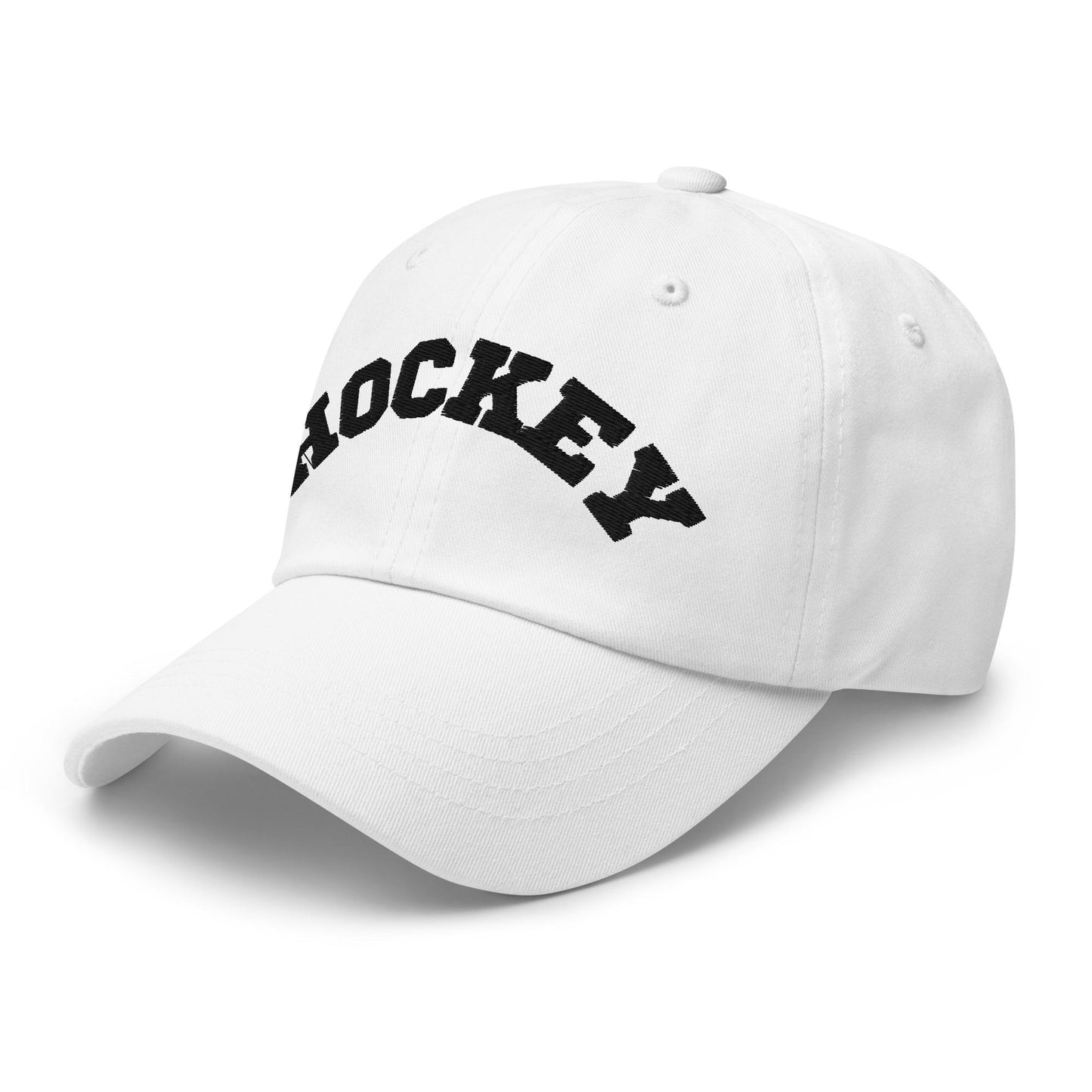 embroidered HOCKEY hat, mom hat, Dad hat