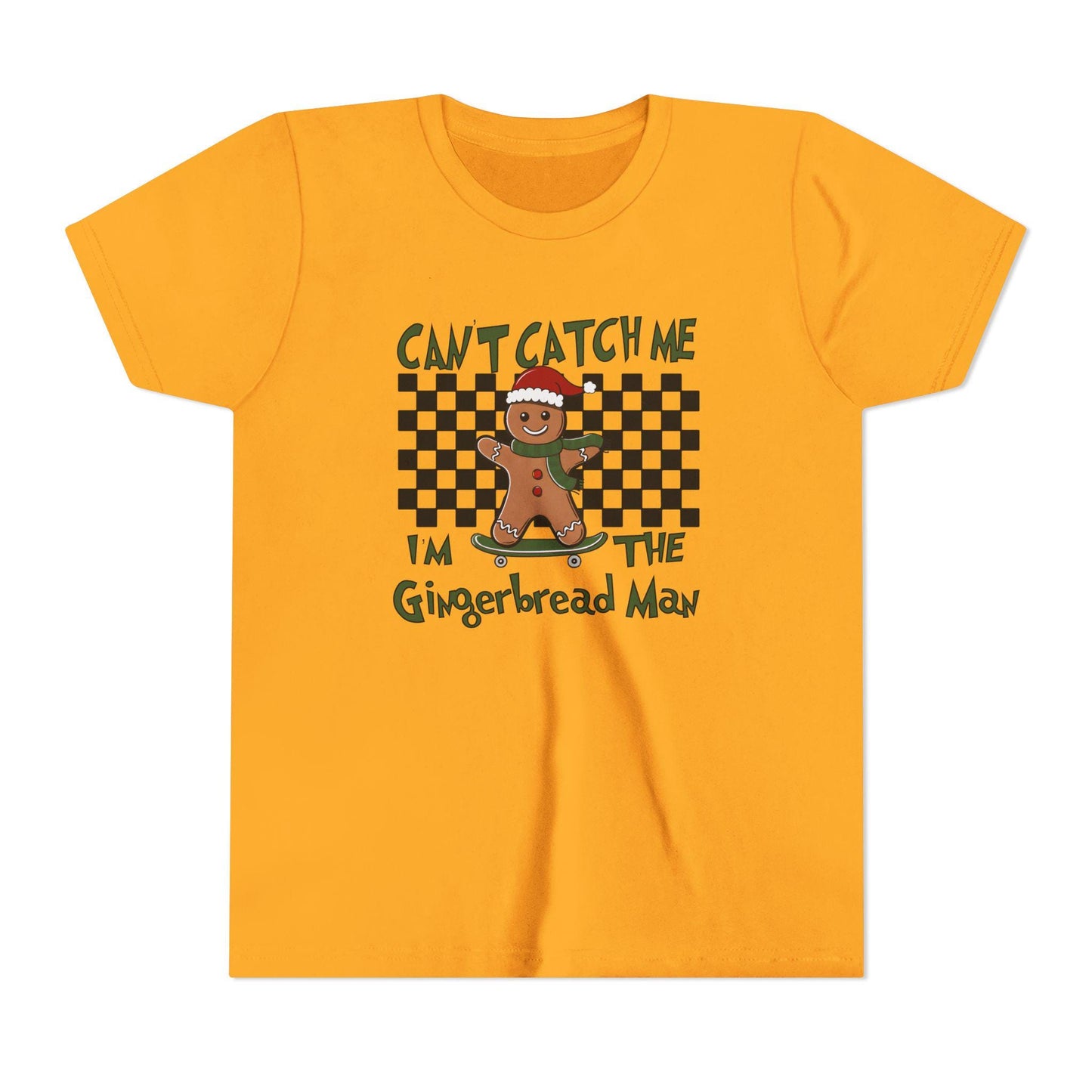 Youth Gingerbread Tee, Christmas T-Shirt, Holiday Gift for Kids, Fun Winter Apparel, Cute Gingerbread Man Design, Kid-Friendly [...]