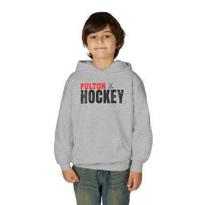 Fulton Hockey Youth Hoodie - Perfect for Sports Fans, Gift for Athletes, Team Spirit, Cozy Sweatshirt, Youth Sports Apparel