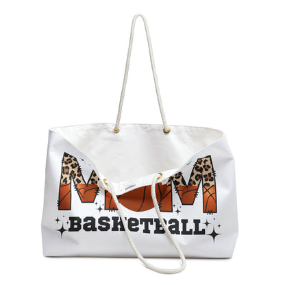Basketball Mom Weekender Bag - Perfect Gift for Sports Moms, Travel Tote, Gym Bag, Basketball Party, Weekend Getaway