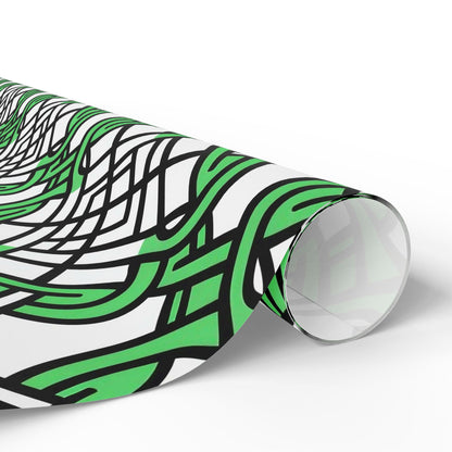 Festive Gaelic Wrapping Papers for Holidays, Gift Wrapping, Eco-Friendly Gift Wrap, Unique Patterns, Birthday Decor, Party Supplies