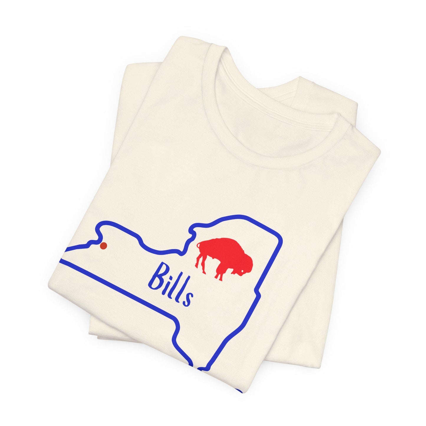 Bills Unisex Tee | Game Day T-Shirt, Fan Gear, Sports Apparel, Buffalo Merchandise, NY Pride Shirt