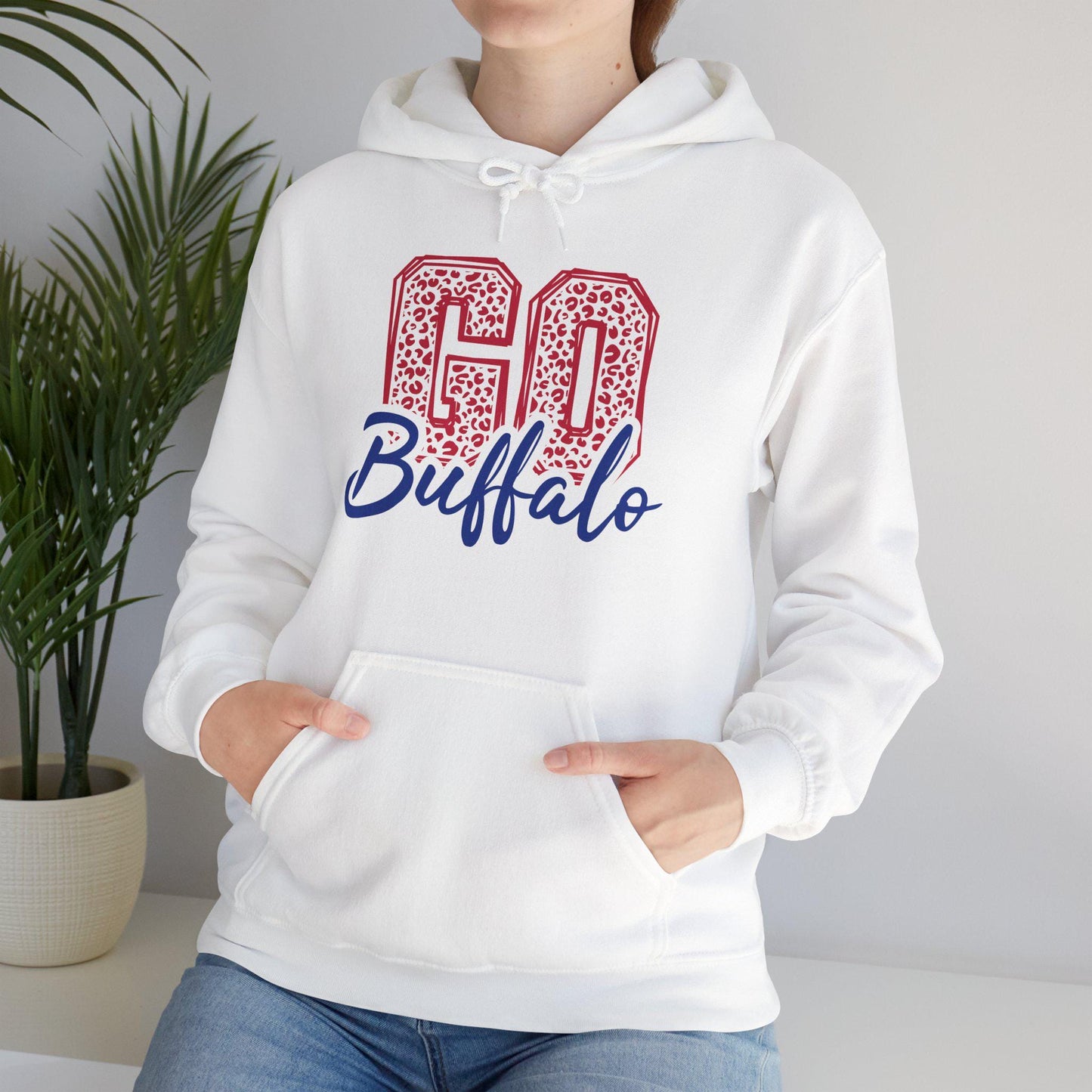 Buffalo Hoodie: Cozy Unisex Sportswear for Game Days