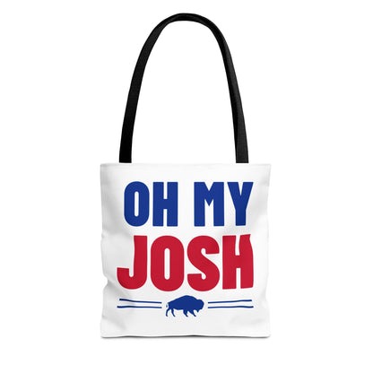 Oh My Josh tote bag | Patriotic buffalo graphic