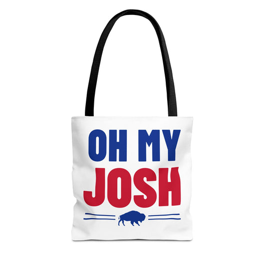Oh My Josh tote bag | Patriotic buffalo graphic