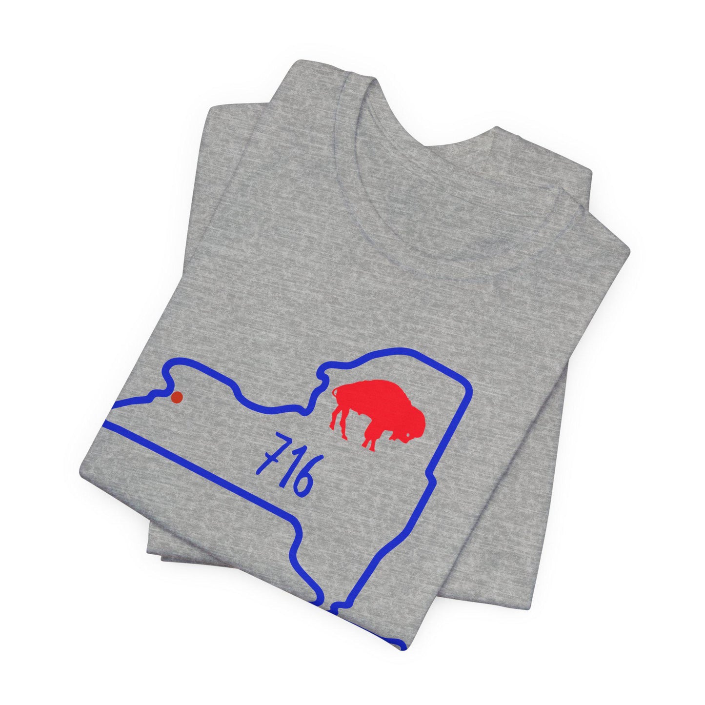 Buffalo, 716 Game Day T-Shirt, Fan Gear, Sports Apparel, Buffalo Merchandise, NY Pride Shirt