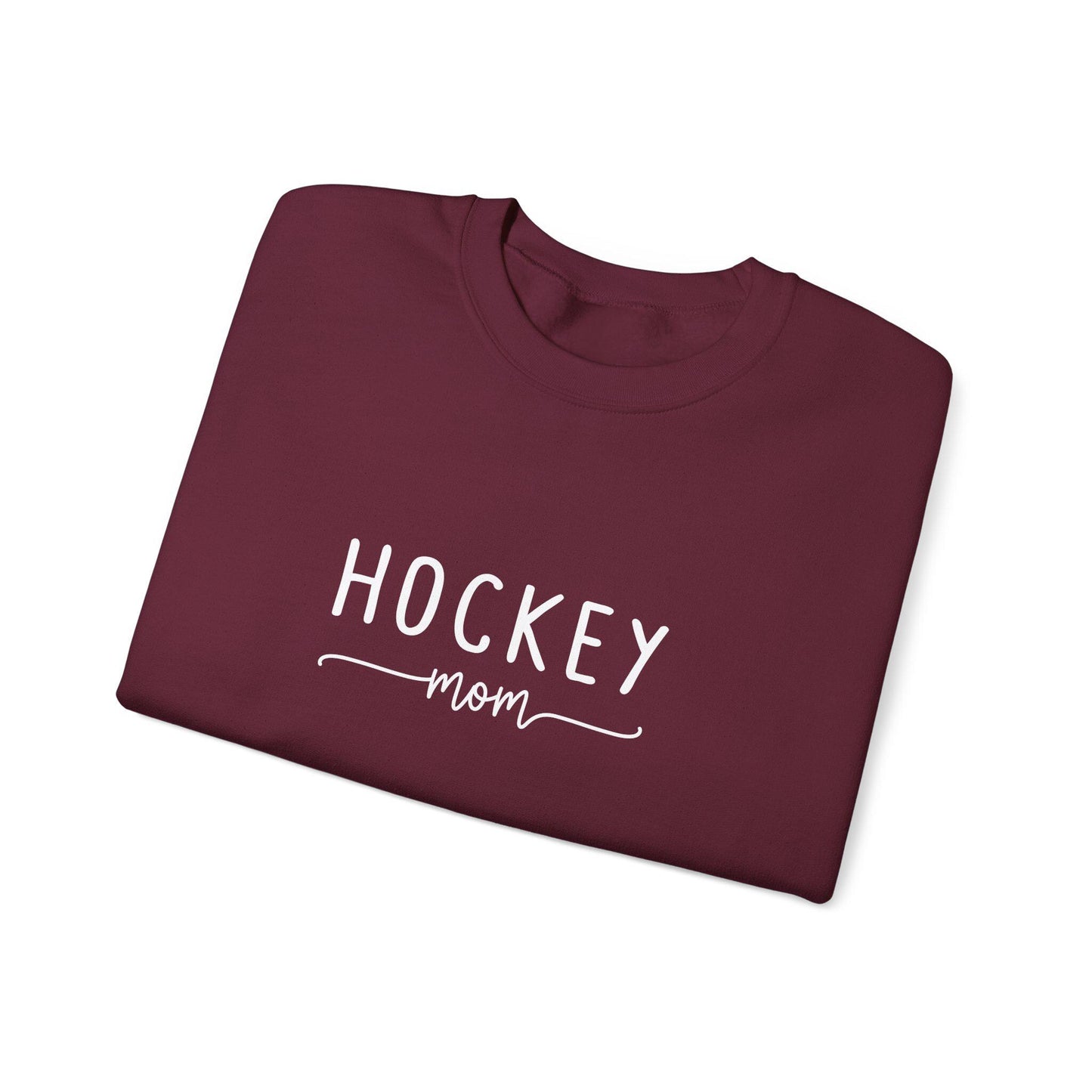 Personalized Hockey Lovers Crewneck Sweatshirt, Unisex Sweatshirt, Hockey Sweatshirt Gift, Cozy Hockey Apparel, Sports Fan