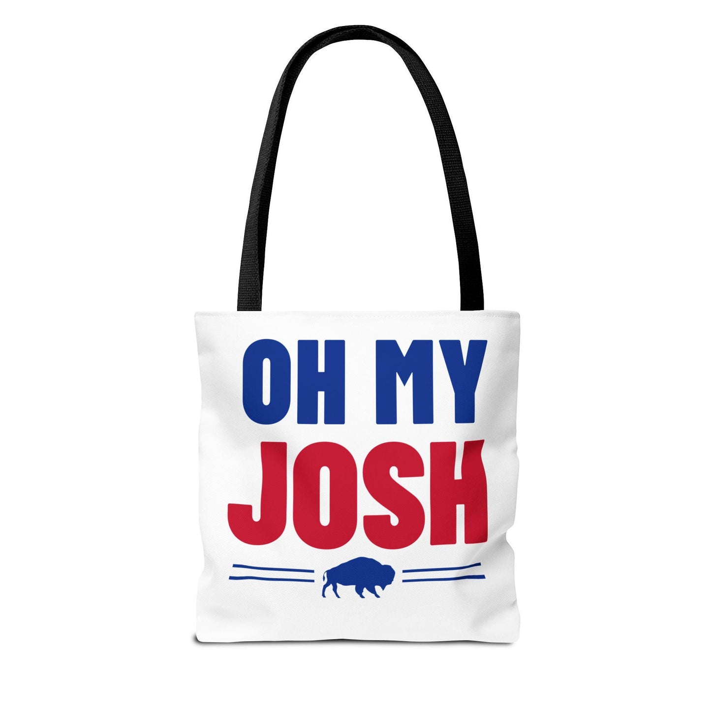 Oh My Josh tote bag | Patriotic buffalo graphic