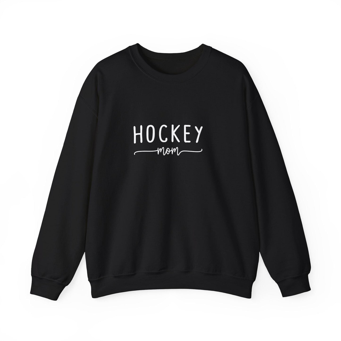 Personalized Hockey Mom Crewneck Sweatshirt, Sports Apparel, Gift for Hockey Moms, Winter Fashion, Layering Piece, Game Day Outfit
