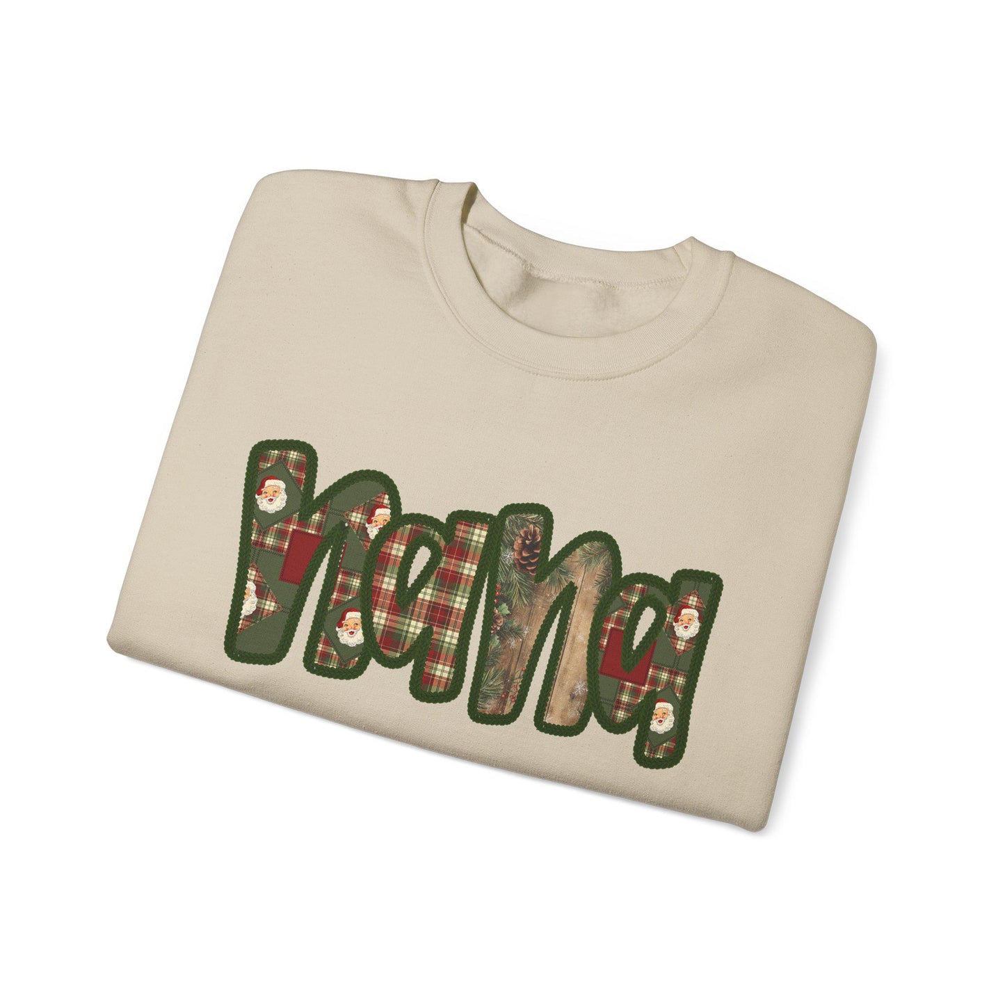 Cozy Nana Sweatshirt, Faux embroidery, Perfect for Mom, Casual Style, Comfortable Crewneck, Holiday Apparel, Trendy Fashion