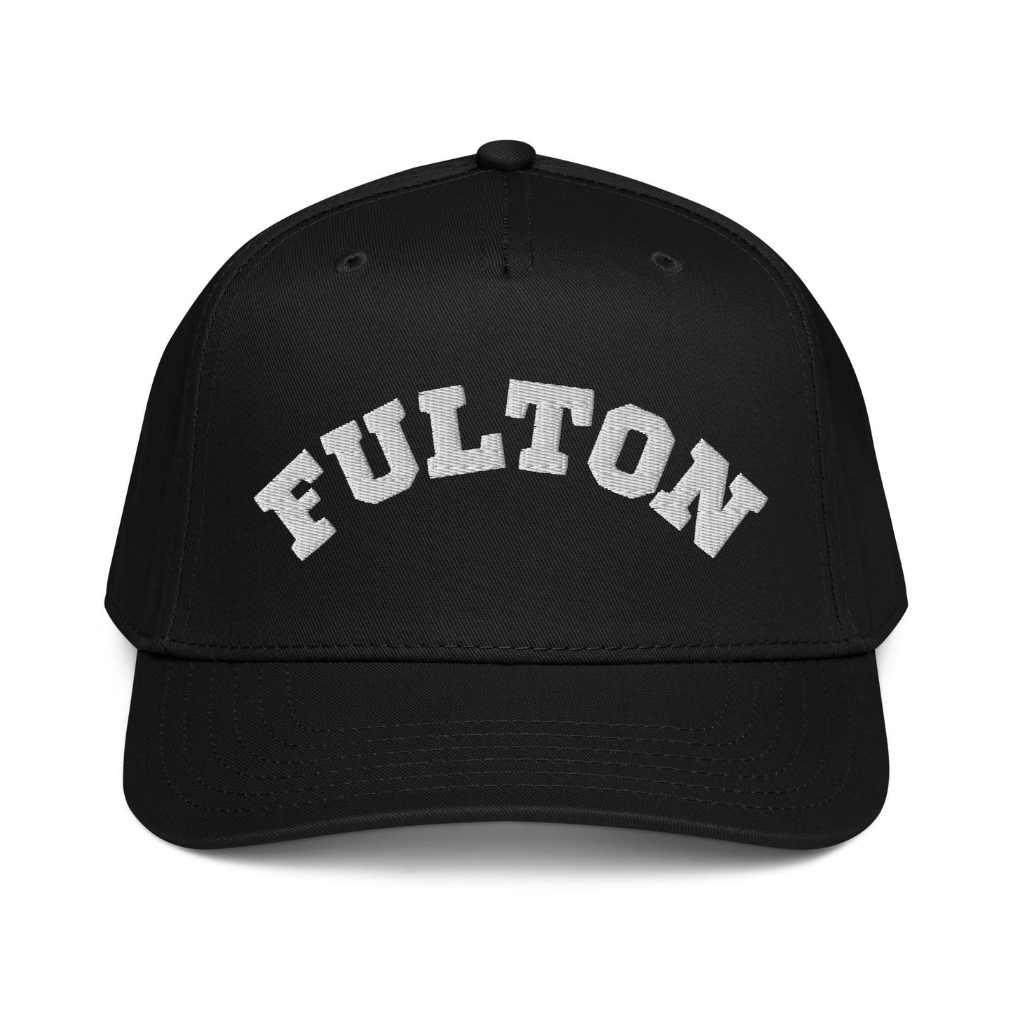 PUFF embroidery, FULTON, 5 panel cap