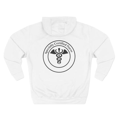 Specialty Certified Nurse,  Cozy Hoodie for Healthcare Workers, Nurse Gift, Casual Wear, Comfortable Sweatshirt