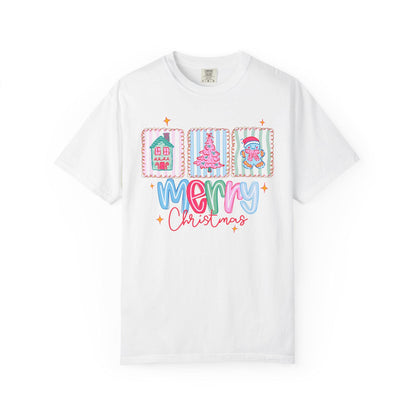Festive Merry Christmas T-Shirt, Holiday Apparel, Unisex Christmas Gift, Cozy Winter Wear, Seasonal Fashion