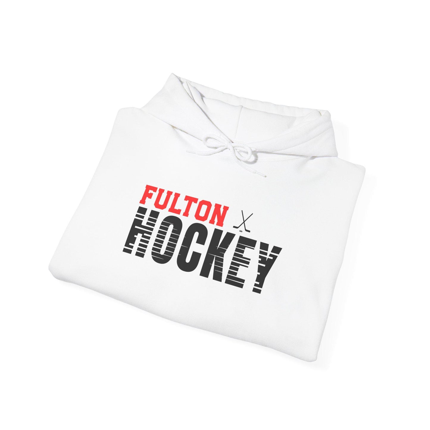 FULTON Hockey Unisex Hoodie | Comfortable Sports Sweatshirt | Gift for Hockey Fans, Team Spirit, Casual Wear
