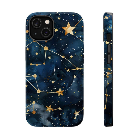 Celestial Magnetic Phone Case: Galaxy Starry Night Design