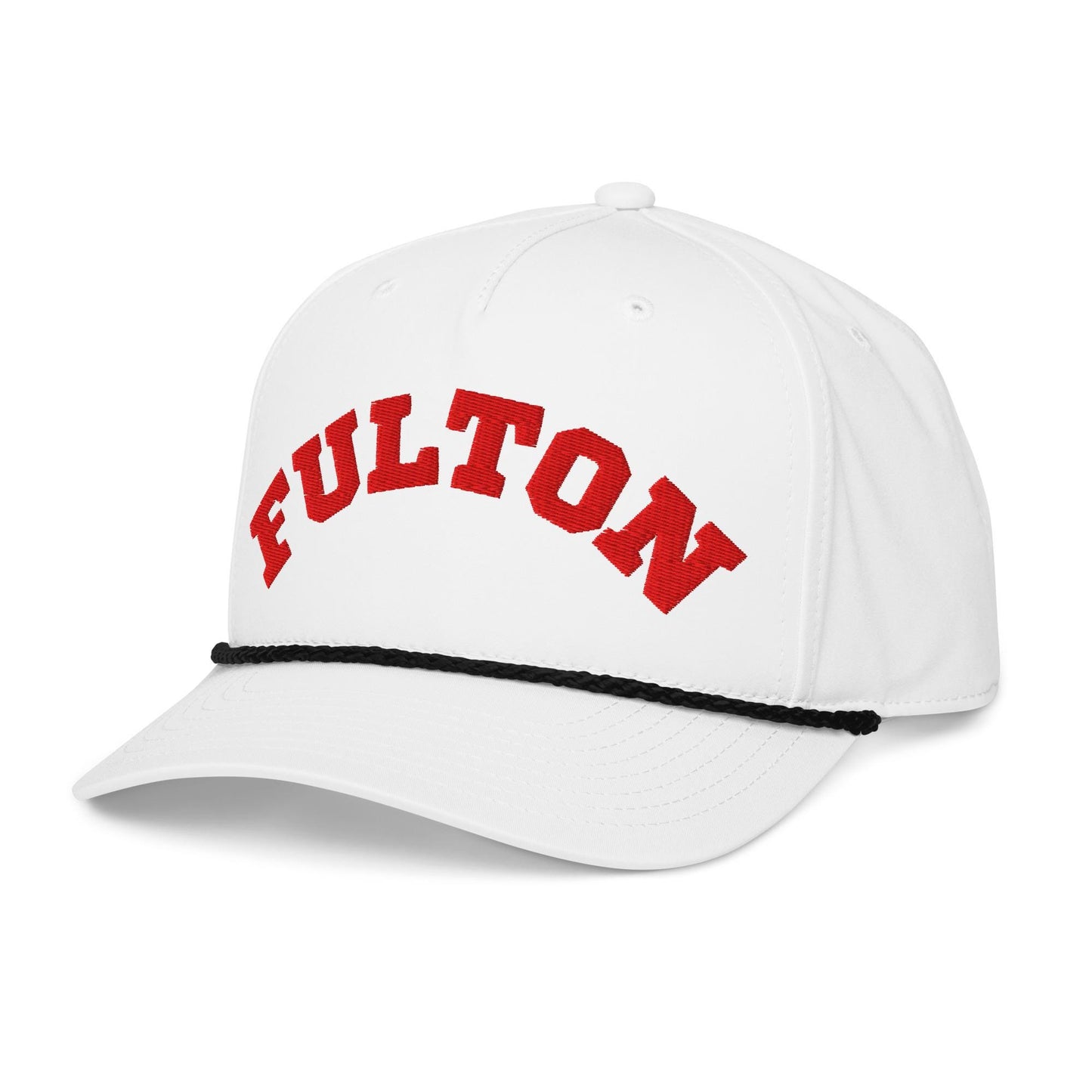 Puff embroidery, FULTON, Classic rope cap